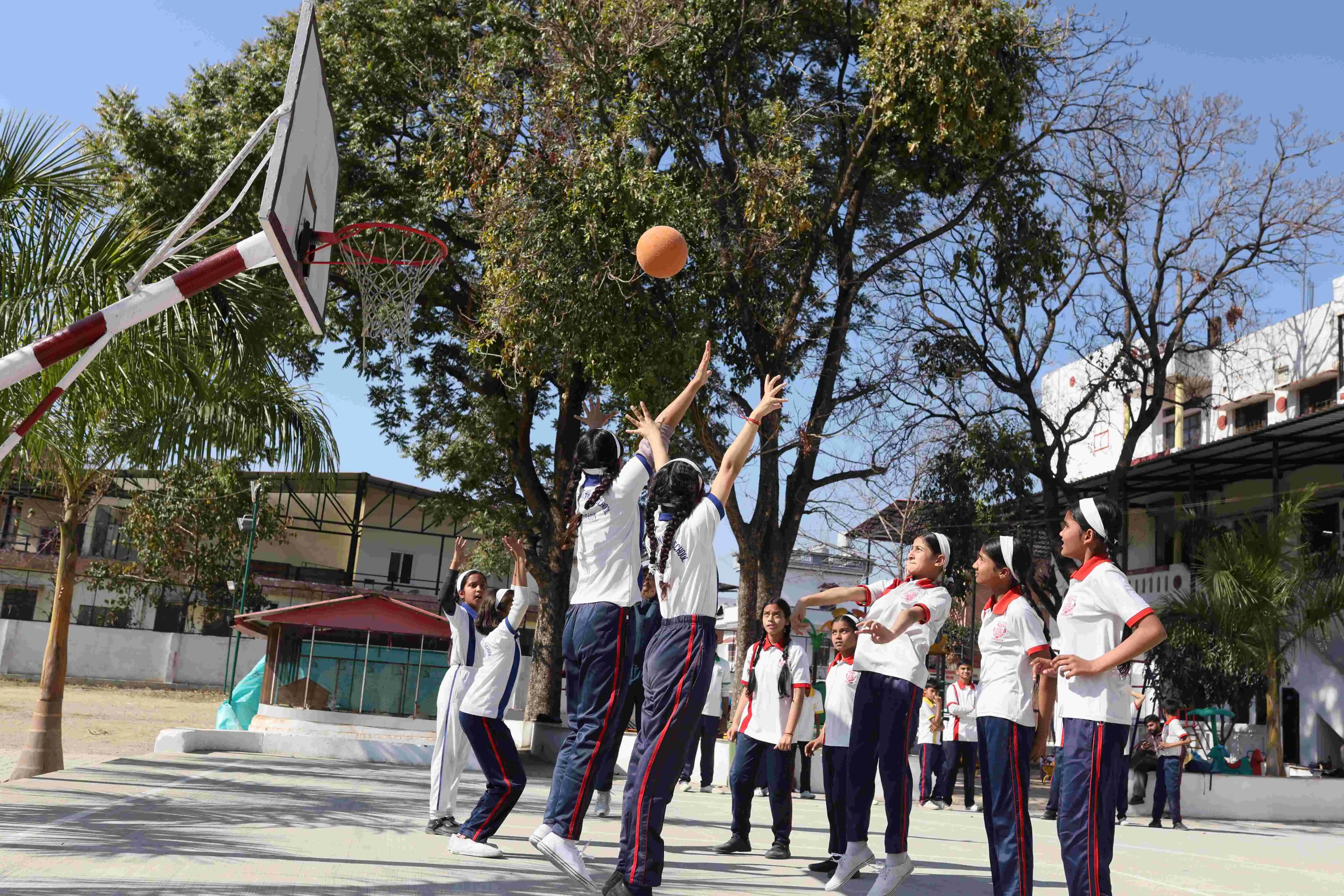 Indoor and outdoor sports at Apollo International School
