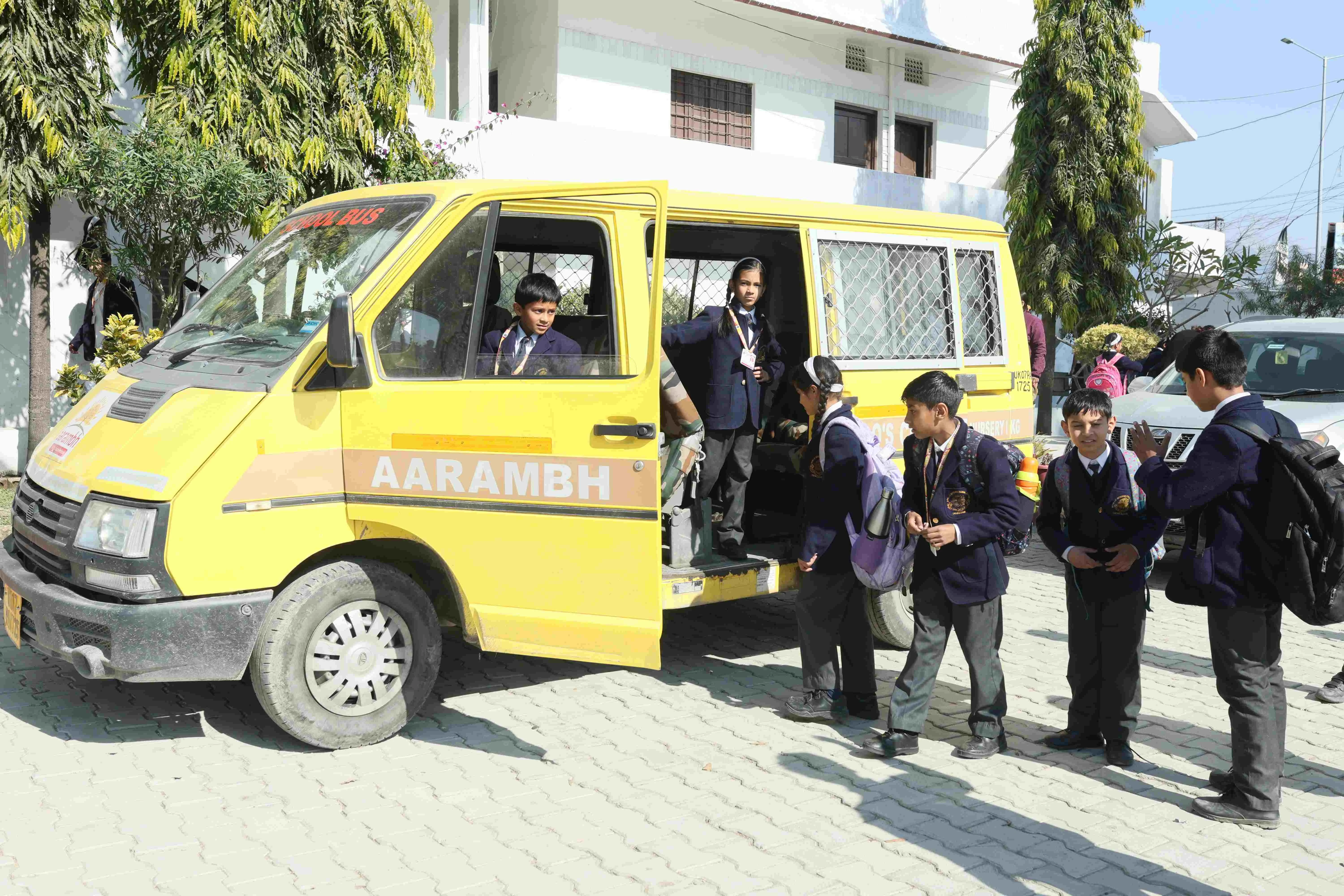 Best school transportation and school bus service in Dehradun